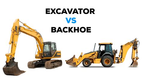 track hoe vs excavator